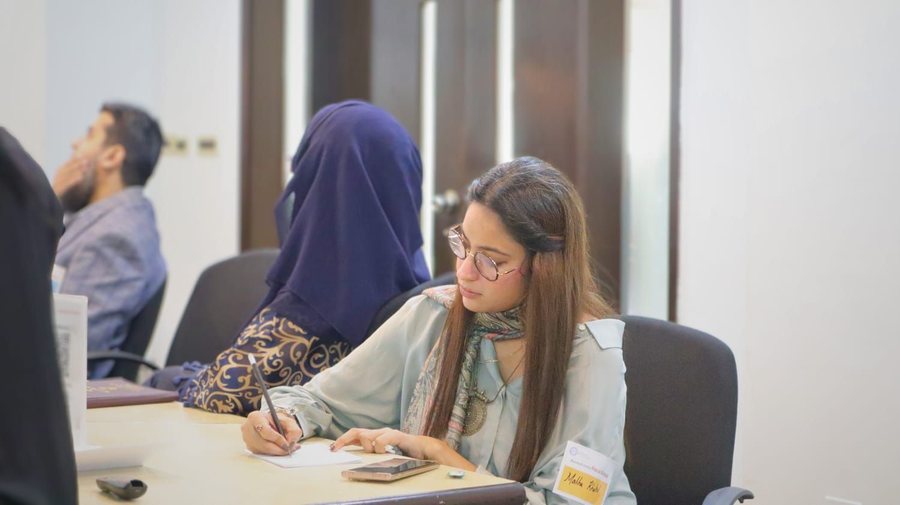 Maliha at an industry engagement session